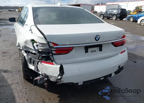 2018 BMW 740E xDrive Iperformance from USA, damaged, VIN WBA7J2C53JG938174